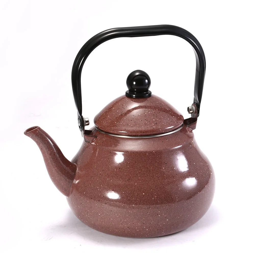 2.5л эмалированный чайник груша форменный горшочек ручка из нержавеющей стали
