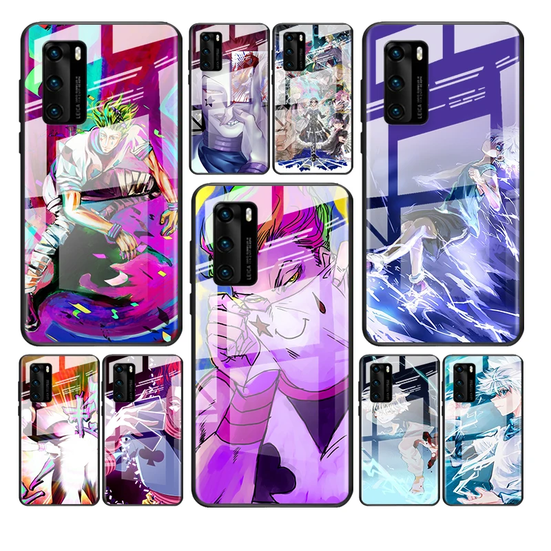 

Tempered Glass Cover Anime Collages Hunter HxH For Huawei Y6 Y7 Y9 Y5P Y6P Y8S Y8P Y9A P Smart Z 2019 2020 2021 Phone Case