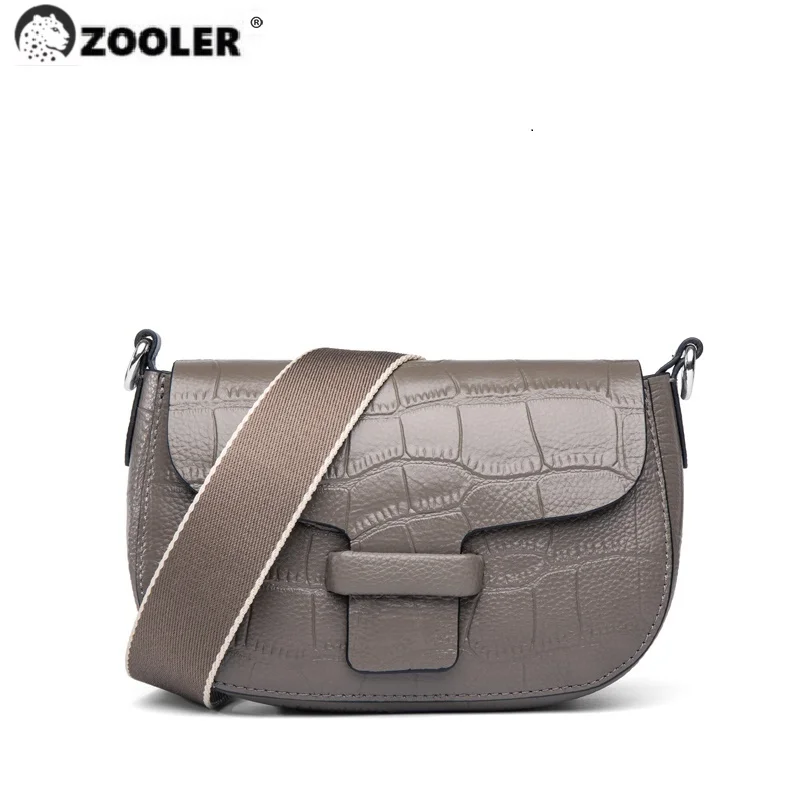 Оригинальные полностью натуральные Наплечные сумки ZOOLER из коровьей кожи лидер