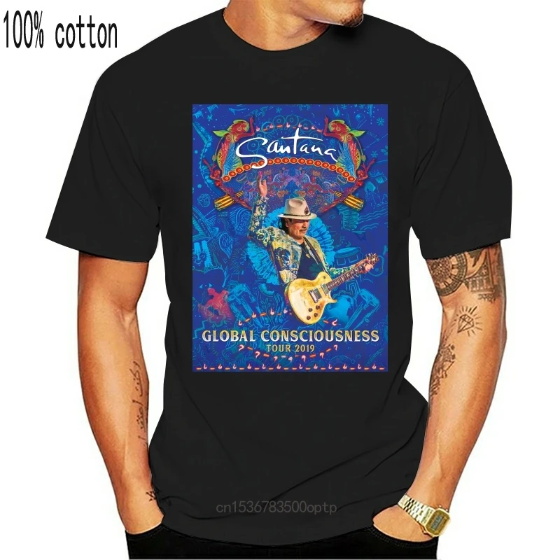 

New Santana And The Doobie Brothers Tour T-Shirt Size S-3Xl Printing Apparel Tee Shirt