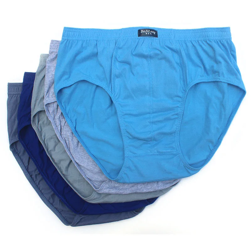 6pcs/lot 6XL 5XL 100% Cotton Mens Brand Shorts Plus Size Men Quick Dry Underwear Man Panties Men's Breathable Sexy Panties