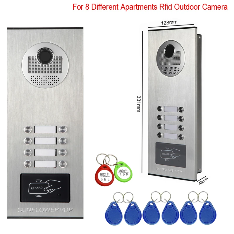 9 inch Wifi 32GB Intercoms For 82 Apartments Video Intercom Intercoms For a Private House With a Lock Video Doorphone Monitors