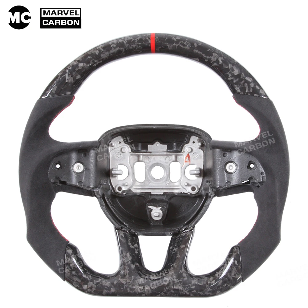 

Real Carbon Fiber Steering Wheel for Dodge Charger Challenger SRT
