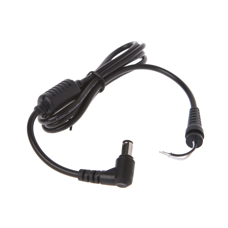 

6.3*3.0mm Male Plug Right Angle DC Power Supply Adapter Cable For Toshiba Laptop