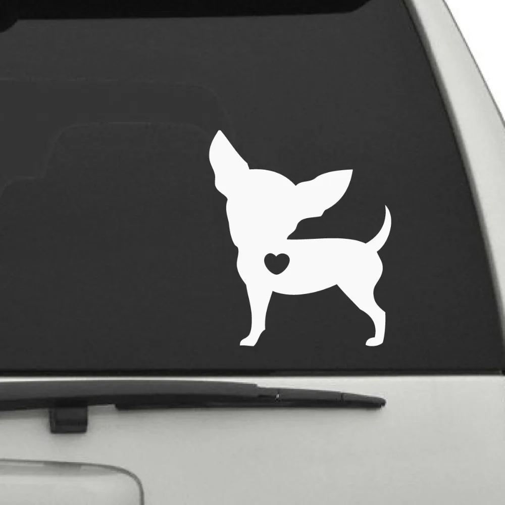 

12x10cm I Love My Dog Animal Black/white dog Car Sticker waterproof decals Car Styling Accessories Window Decor