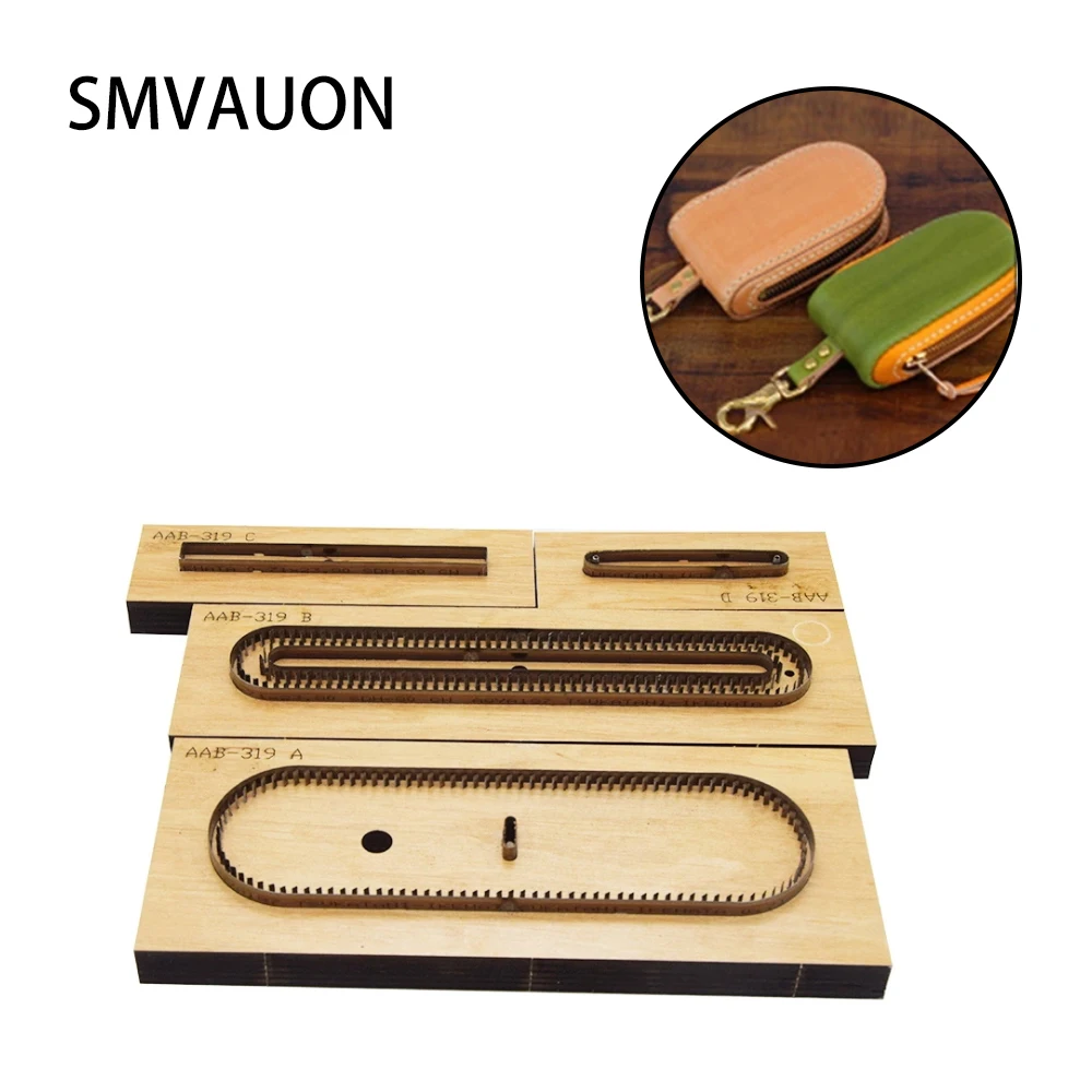 

Japanese Steel Knife Car Key Bag Can Be Customized DIY Pattern Leather Die Cutting Laser Wood Mold Pendant Mold