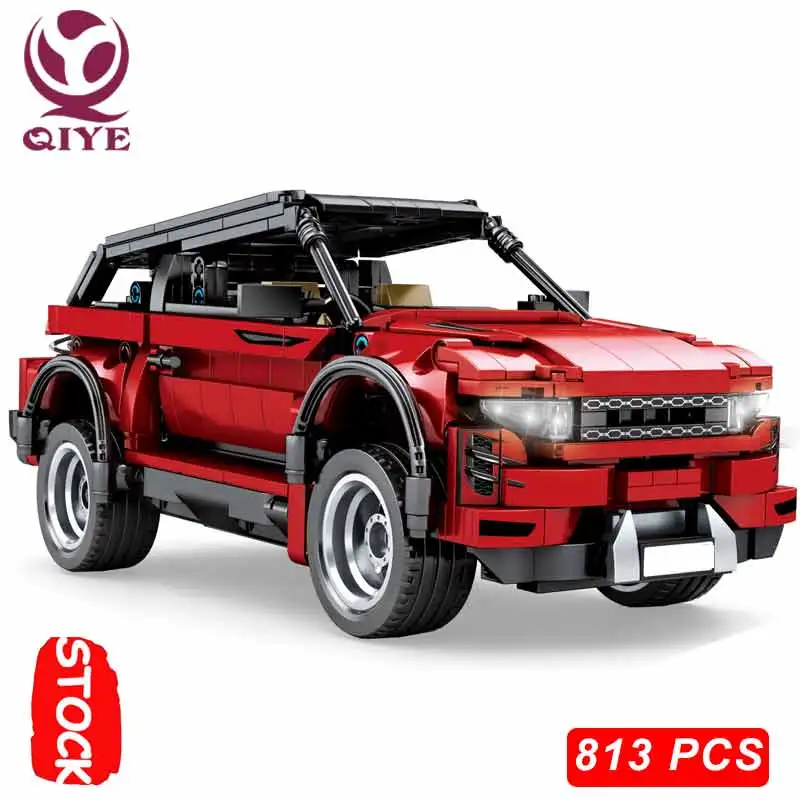 QIYE 2020 Land New Rover Lepinblocks 813 шт Technic внедорожники Lepining 42110 peed идеи для гоночных
