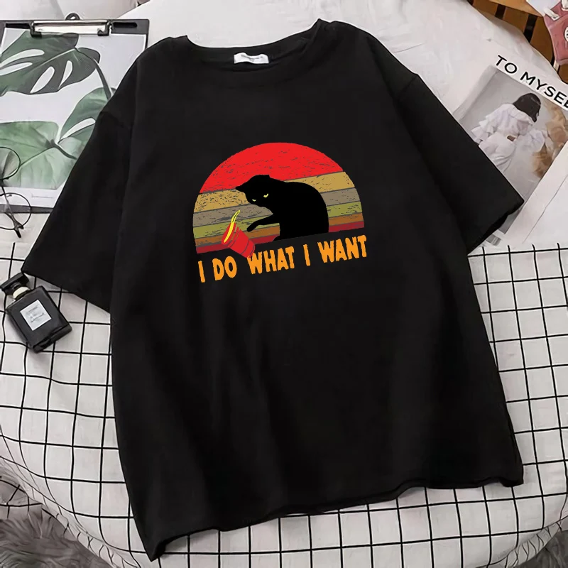 

I do What I Want Print Woman Oversized T shirt Loose Short Sleeve Cotton T shirt 2021 Fashion Brand Big Soft Female T shirts
