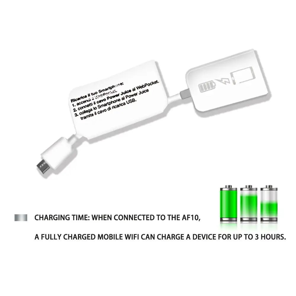 Внешний аккумулятор Huawei AF10 USB Кабель адаптер зарядное устройство E5756 E5776|Детали