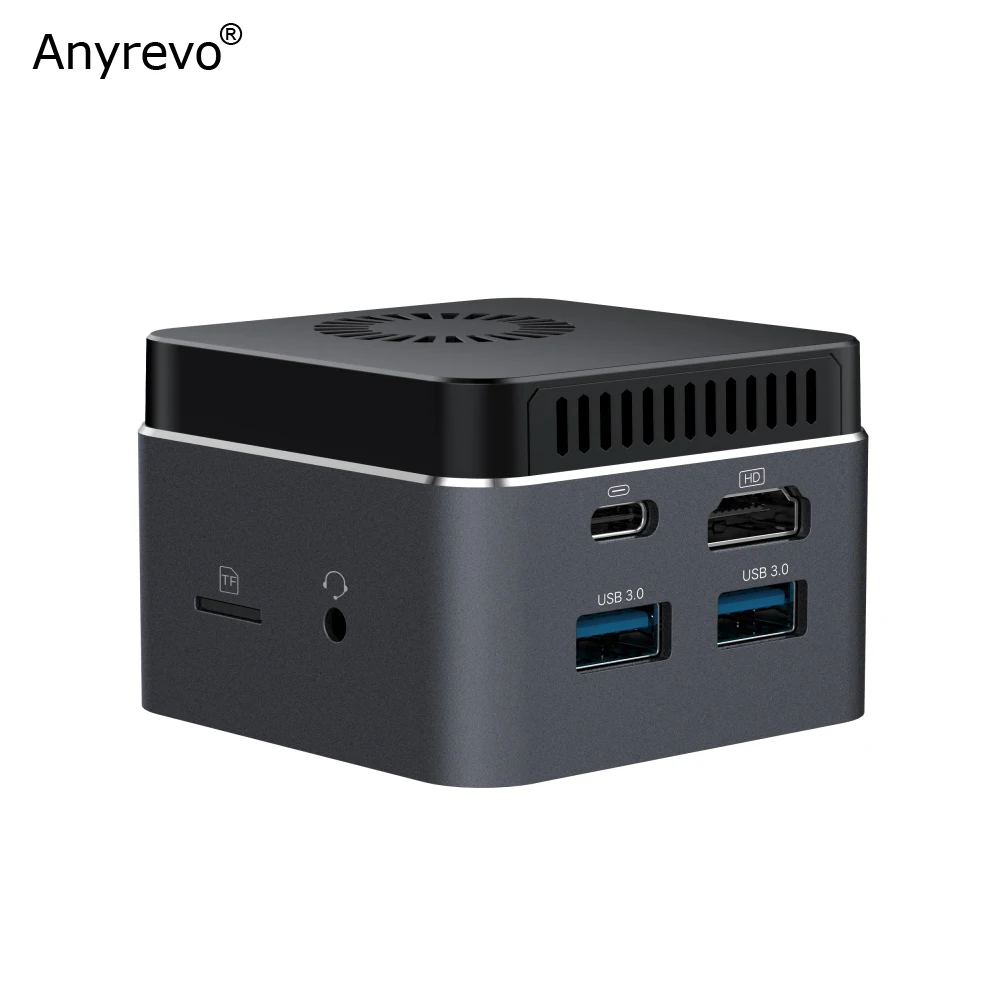 4K Windows 10 Mini PC Box Intel Celeron J4125 Quad Core LPDDR4 8GB 128GB 256GB 512GB SSD USB-C Smart Computer J4115 PC Box images - 6