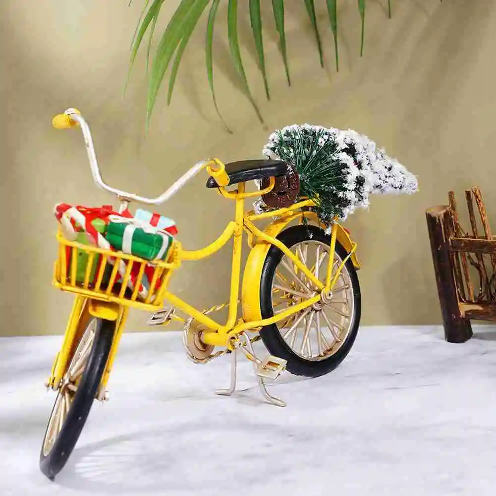 

DIY Handmade Doll House Accessories Model Vehicle Bicycle Model Tin Gift