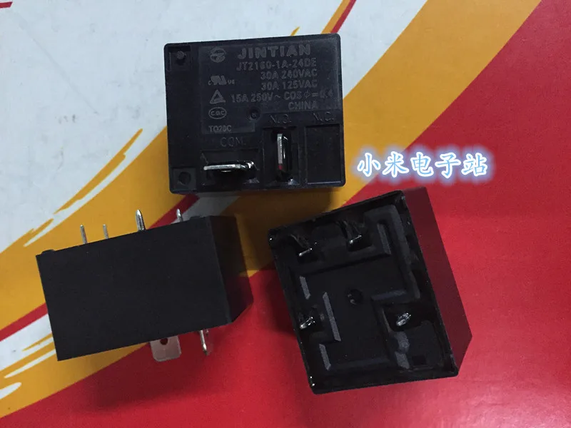 Реле Kintian HF2160 JT2160-1A-12DE 24DE 4 фута нормально разомкнутый 30 А 240 в T93 | Строительство и