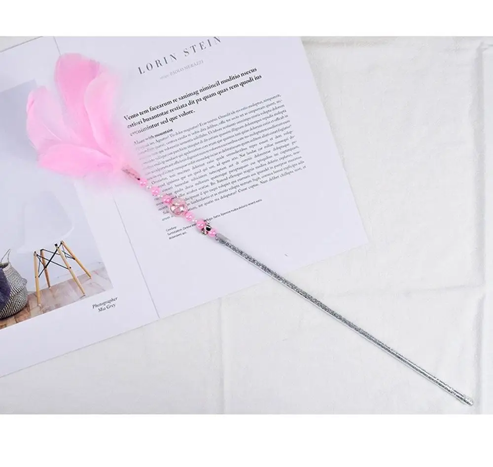 Товары для питомцев игрушка кошек Сказочная палочка ручной работы