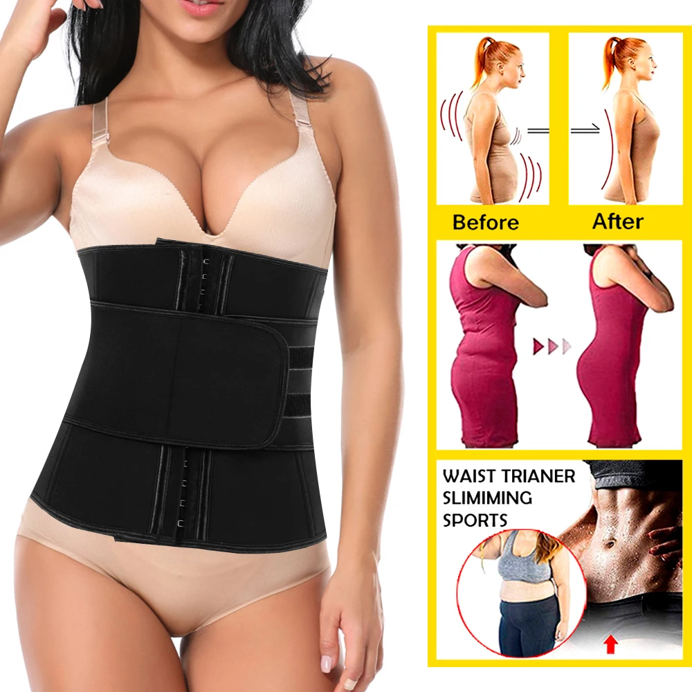 Женский корректирующий пояс для талии неопреновый женский корсет похудения и