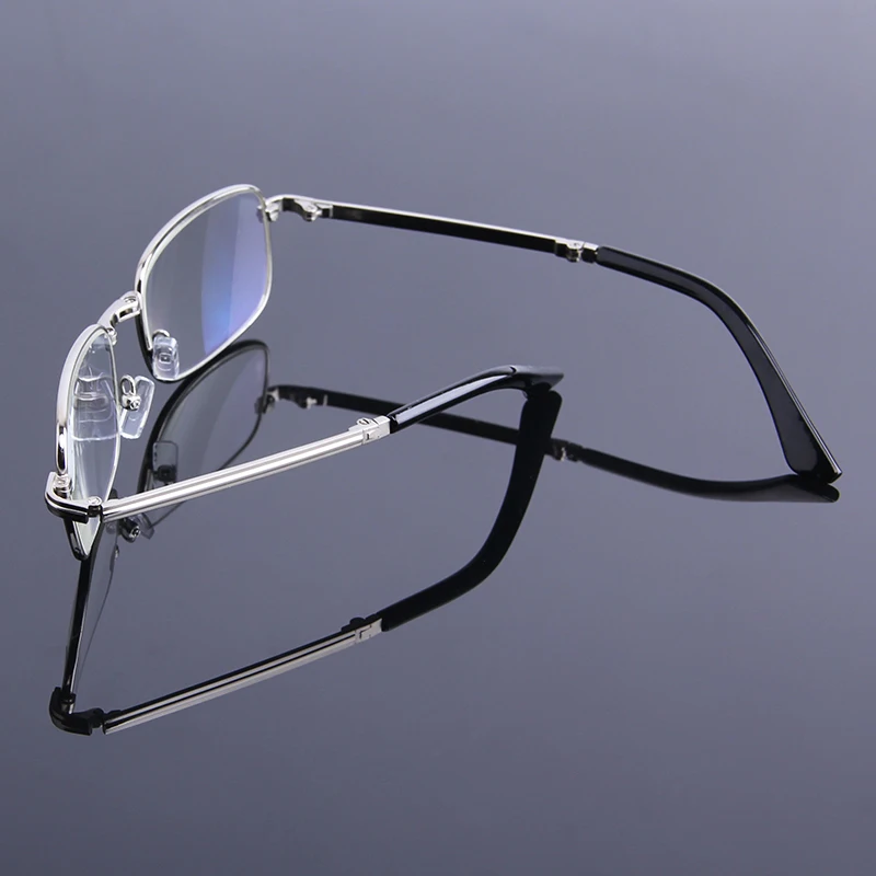 Складной мужской светильник очки для чтения против синего цвета пожилых людей с