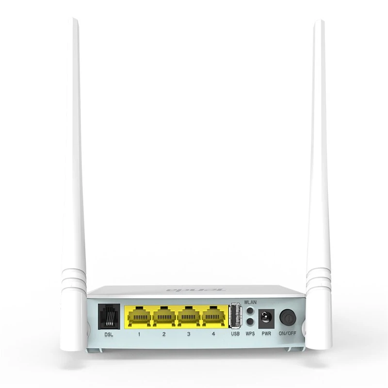 Tenda D301 Беспроводной N300 ADSL2+ модем-маршрутизатор |