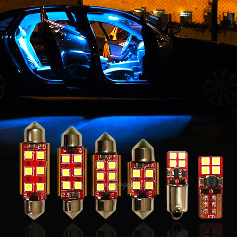 

LED Interior Lighting Bulb Canbus Error Free Dome Map Light Kit Trunk Lamp For Volkswagen VW Golf 4 5 6 7 MK4 MK5 MK6 MK7 GTI GT