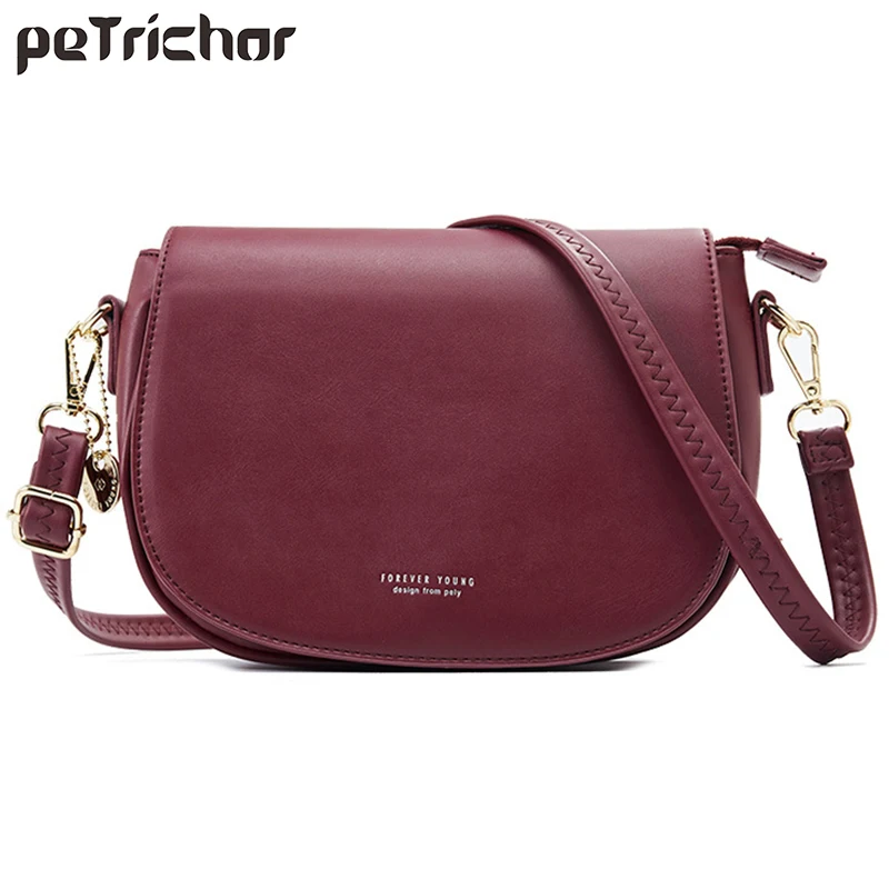 

Высококачественные сумки через плечо для женщин, полукруглая сумка-мессенджер из искусственной кожи, роскошные сумки, женские сумки, дизай...