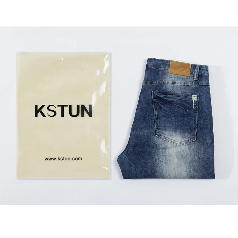 Летние Новые мужские эластичные шорты KSTUN 2020 синие модные повседневные