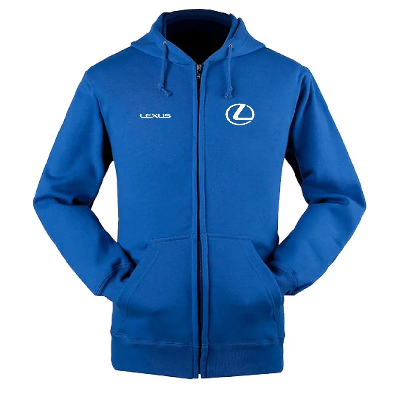 

2021 Lexus logo zipper sweatshirts coat custom 4S shop zipper hoodie jacket