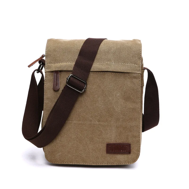 

New style casual canvas bag high quality shoulder bag fashion brand designer diagonal bag large capacity small square bag