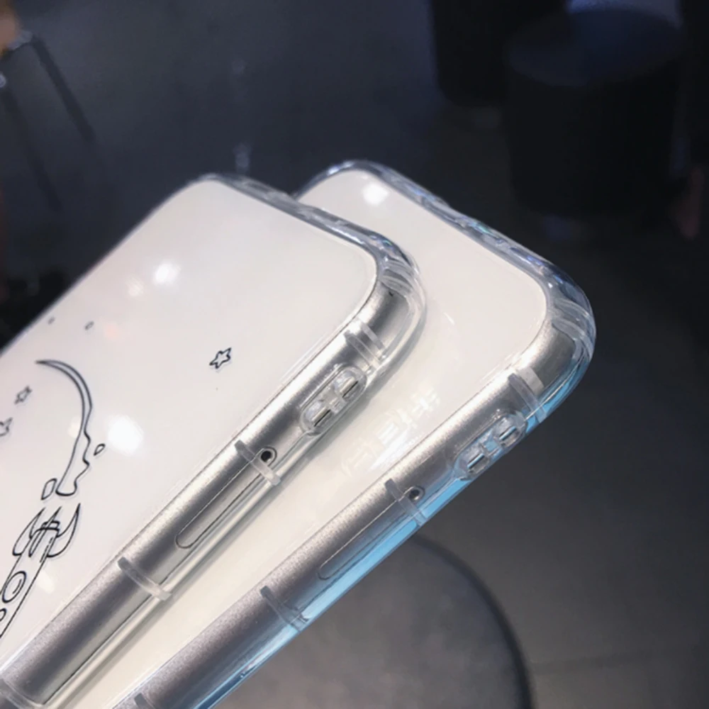 

Special Lovely Astronaut Shockproof Phone Case For iPhone 11 Pro Max X XR XS Max 7 8 Plus SE 2020 Cartoon Funny Phone Case