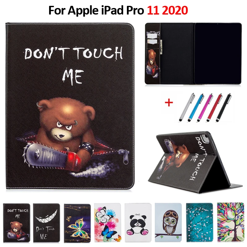 

Умный чехол из искусственной кожи с принтом для iPad Pro 11 2020, чехол, бумажник, подставка, чехол для планшета, Чехол для iPad Pro 2020, чехол 11 дюймов