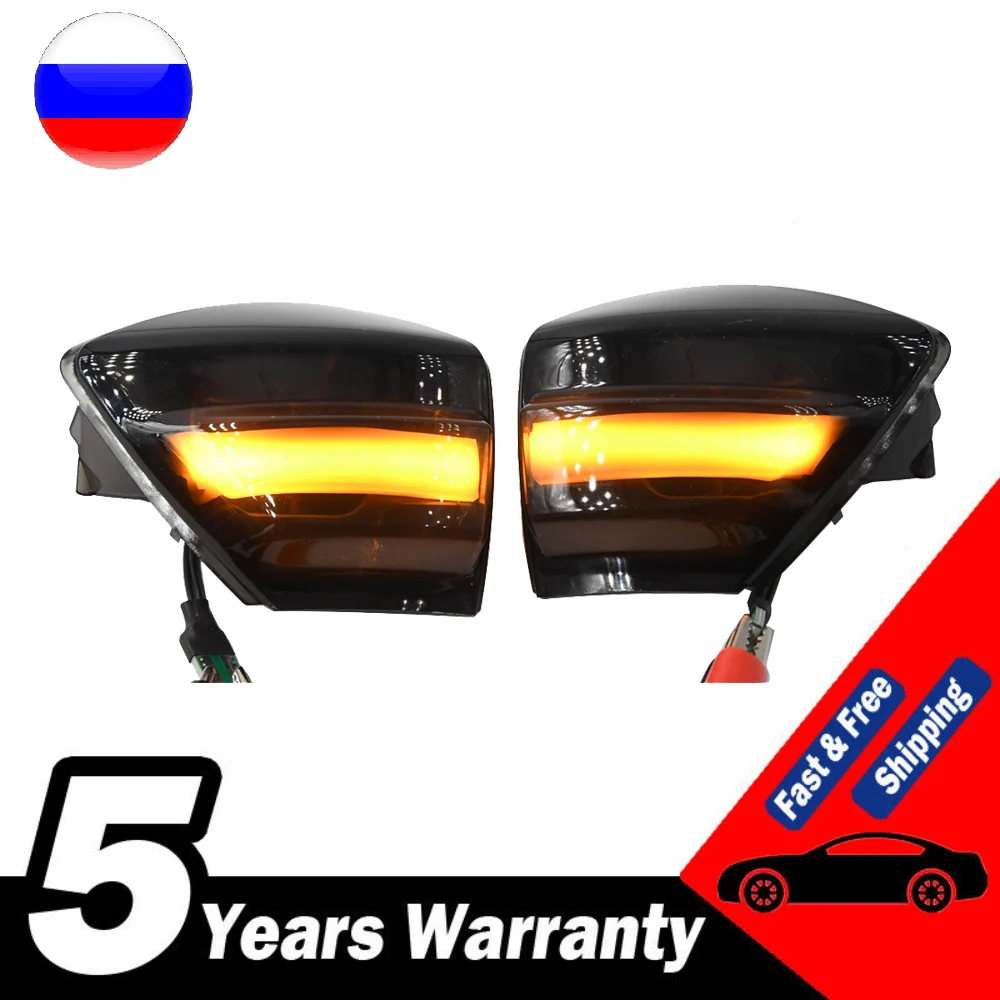 

Светодиодный динамический зеркальсветильник световой индикатор для Ford S-Max 07-14 Kuga C394 08-12 C-Max 11-19, поворотный сигнал, мигающая лампа, 2 шт.