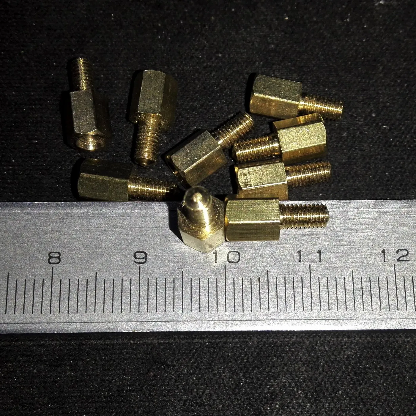 

M3 х 6 + 6 Медный столб (10 шт.)
