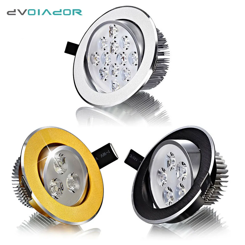 Светодиодный светильник с регулируемой яркостью встраиваемый Точечный углом