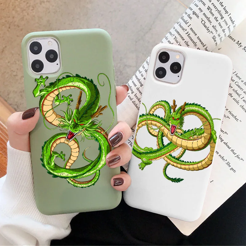 Дракона супер мяч аниме классный Чехол для мобильного телефона iPhone 11 12 pro max X XR XS MAX
