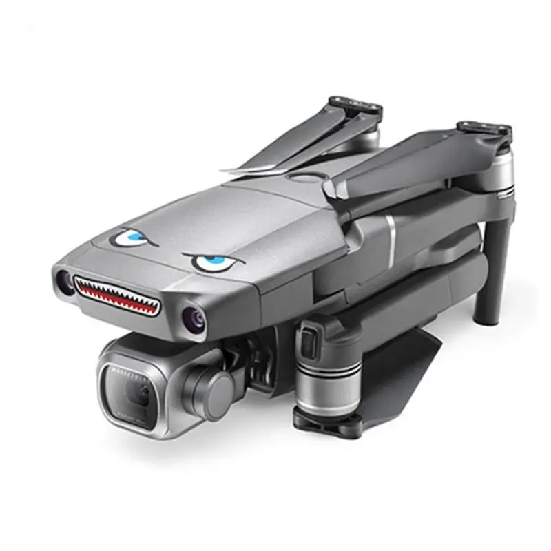 1 комплект наклейка на корпус батареи дрона в виде акулы клейкие художественные