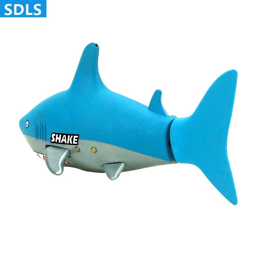 Mini RC Shark Boats Underwater Subamarine Ship Electric Speed Boat Bathing Toys Christmats Gifts New Dropshipping | Игрушки и хобби