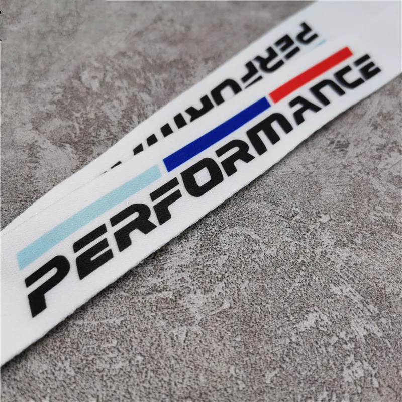 

Car Lanyard Neck Straps Keychain Auto Key ID Holders Cell Phone Ring Performance For BMW E46 F30 E90 E60 F20 F10 E36 E39 E87 G30