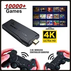 Игровые консоли 4K HD, 2,4G, 10000 игр, 64 ГБ