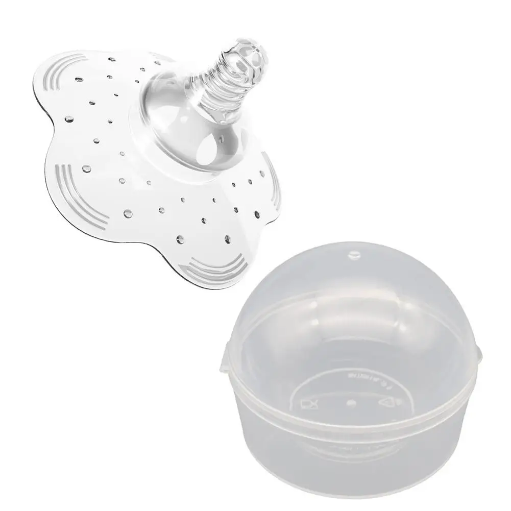 

1pc Safety Silicone Nursing Pad Spill Prevention Breast Teat Protection Cover Mat Baby Pacifiers And Accessories