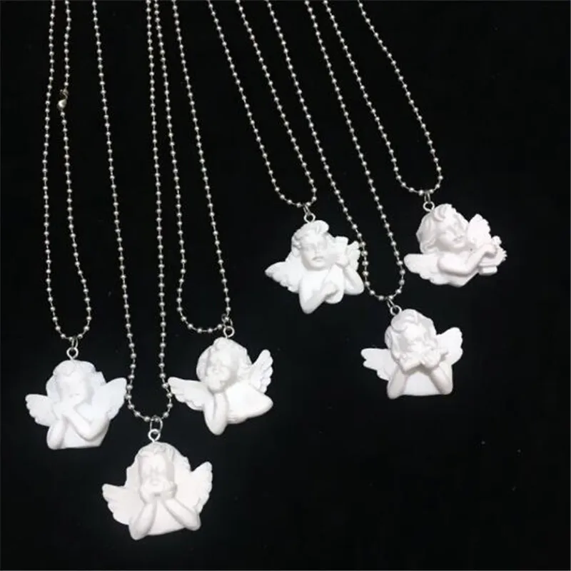 1 шт. ручная работа ожерелье с подвеской в виде Амура и ангела DIY ювелирный