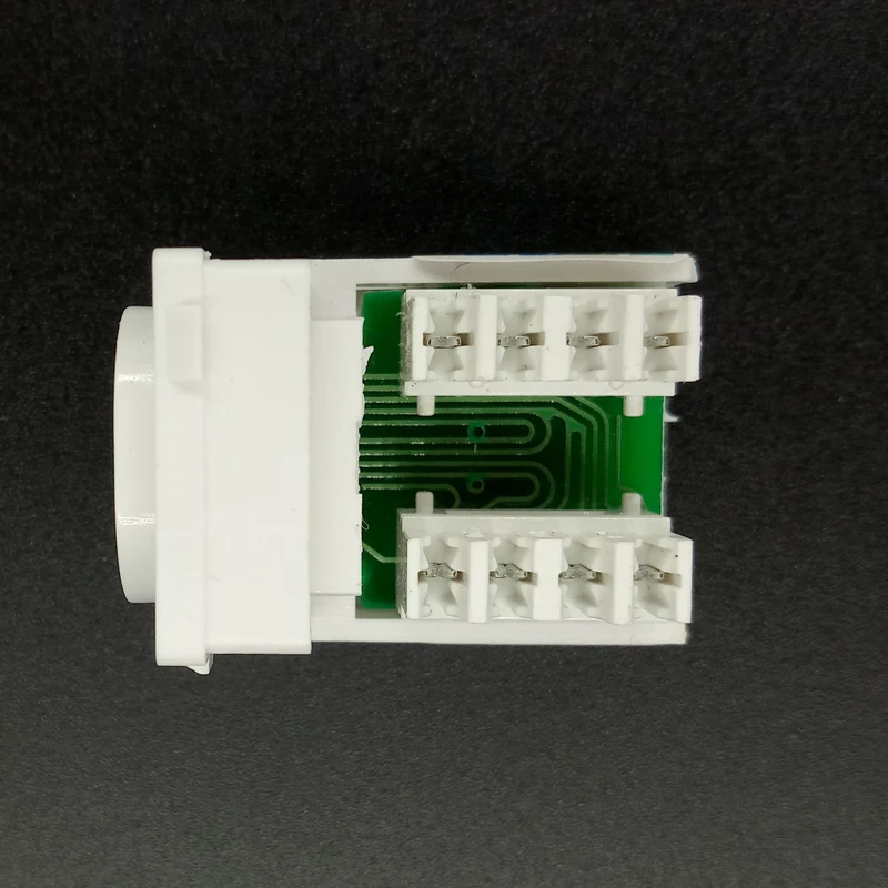 Module Computer Amp Type Round Head CATE5 keystone Jack RJ45 Connector Panel Network Cable | Компьютеры и офис