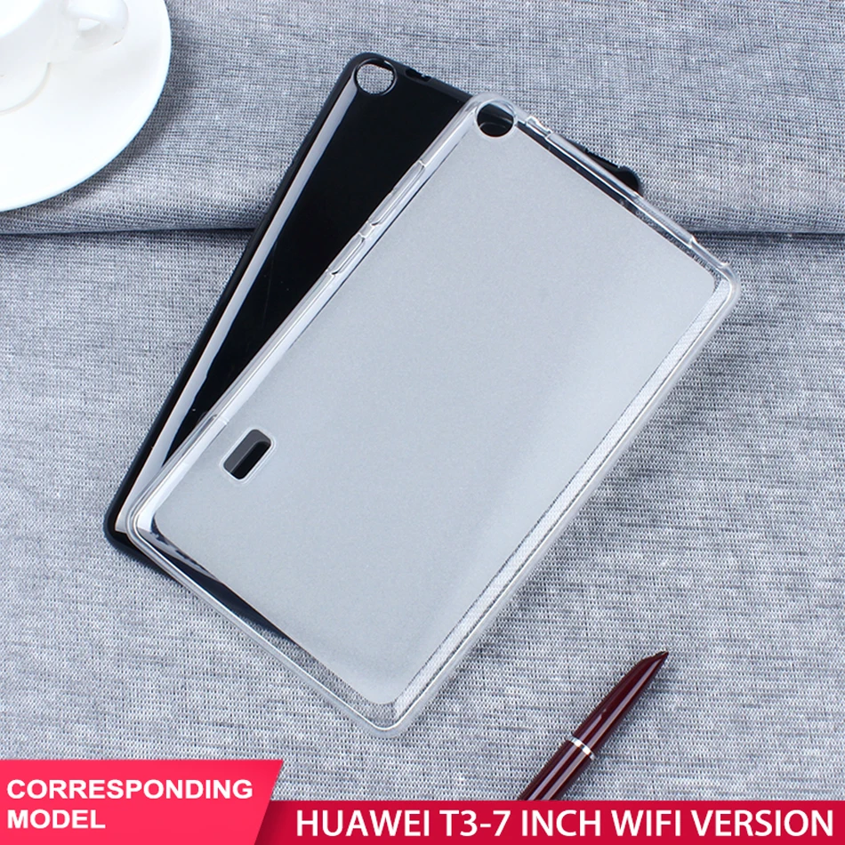 

SZOXBY для Huawei T3 7-дюймовый Wi-Fi версия ТПУ чехол для планшетного ПК с защитой от падения моющийся Ударопрочный Мягкий чехол