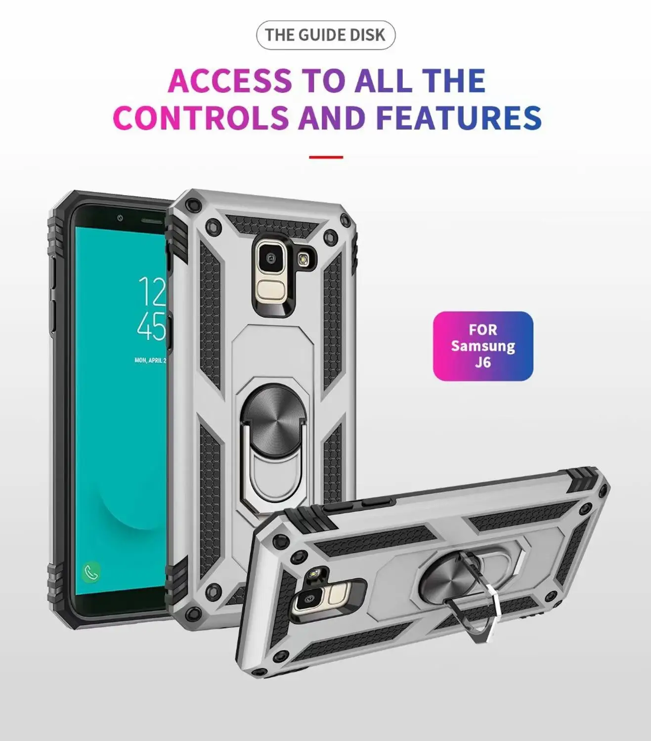 Защитный чехол гибрид с защитой от ударов и Bahan Silikon для Samsung J5 J7 Pro J2 Core J4 J6 Prime J530 J730