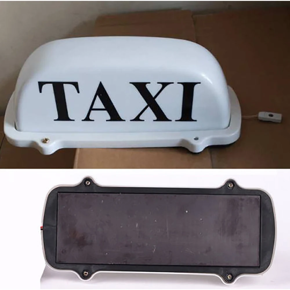 Светильник для такси 7 цветов СВЕТОДИОДНЫЙ знак автомобильный пустой светильник