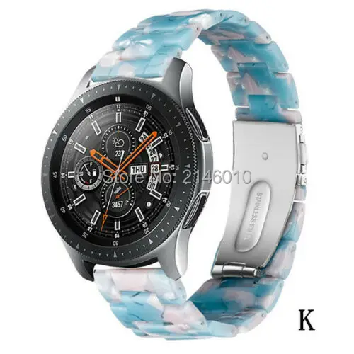 Быстросъемный резиновый ремешок для часов для samsung Galaxy Watch S3/S2 Galaxy 42 мм/46 мм/gear S3/S2/Active Ticwatch 2/E