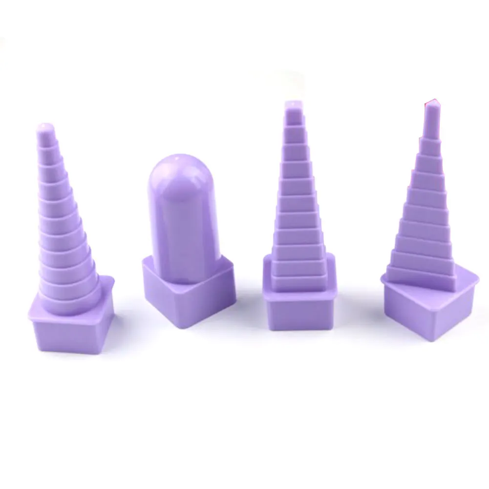 Декор для упаковки бобин башня Искусство ремесло 4 шт./компл. декоративная