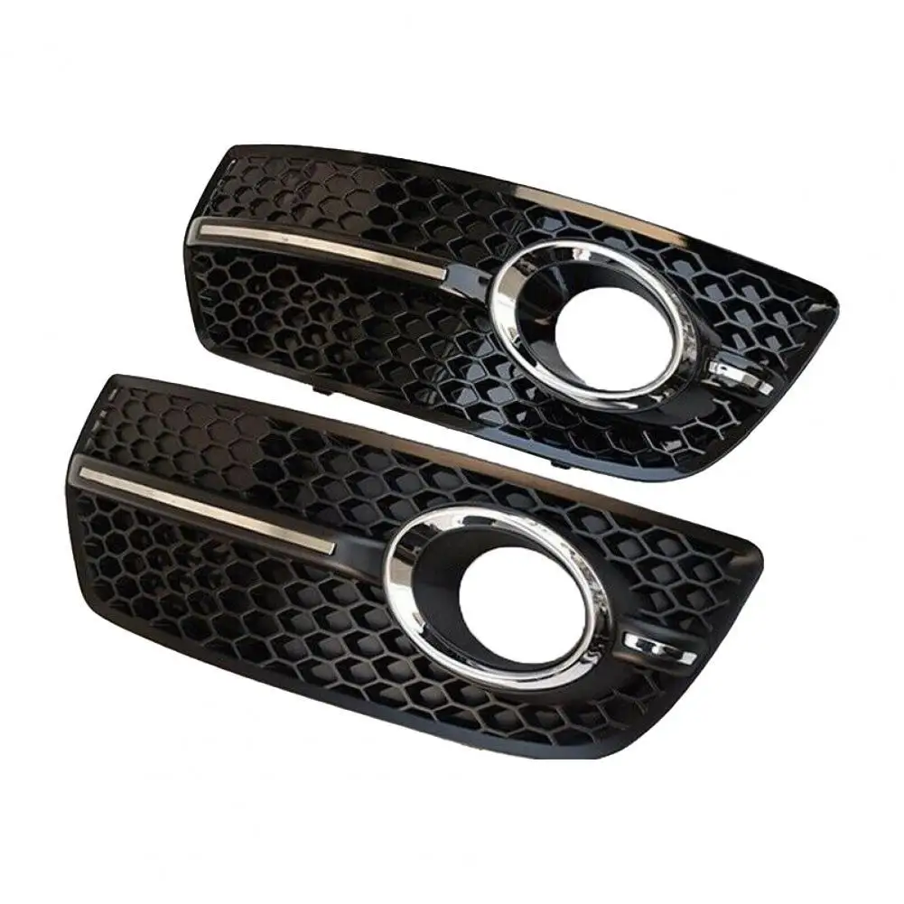 

S-line Style Easy to Install L/R Front Fog Light Grille S-line Style Bezel 8R0807681A 8R0807682A for Audi Q5 2009-2011