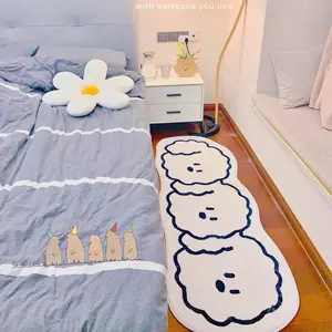 cute cartoon carpet area rug kid bedroom floor mat soft carpets for living room bedside bay window rug decor entrance door mat free global shipping