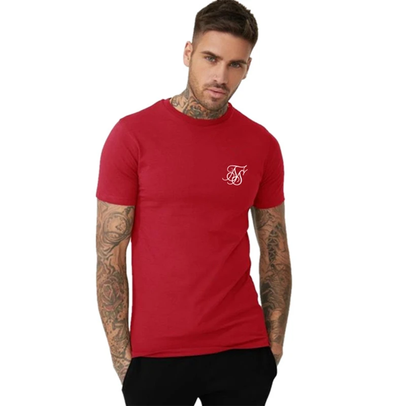 

Summer Sik Silk Male T Shirt Silk Silk T Shirt O-Neck Short Funny Mens Shirts T Shirts Sik Silk T Shirt Men T-shirt Tops Tees