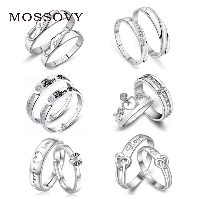 Женское Обручальное Кольцо Mossovy обручальное кольцо с сердечком и надписью для