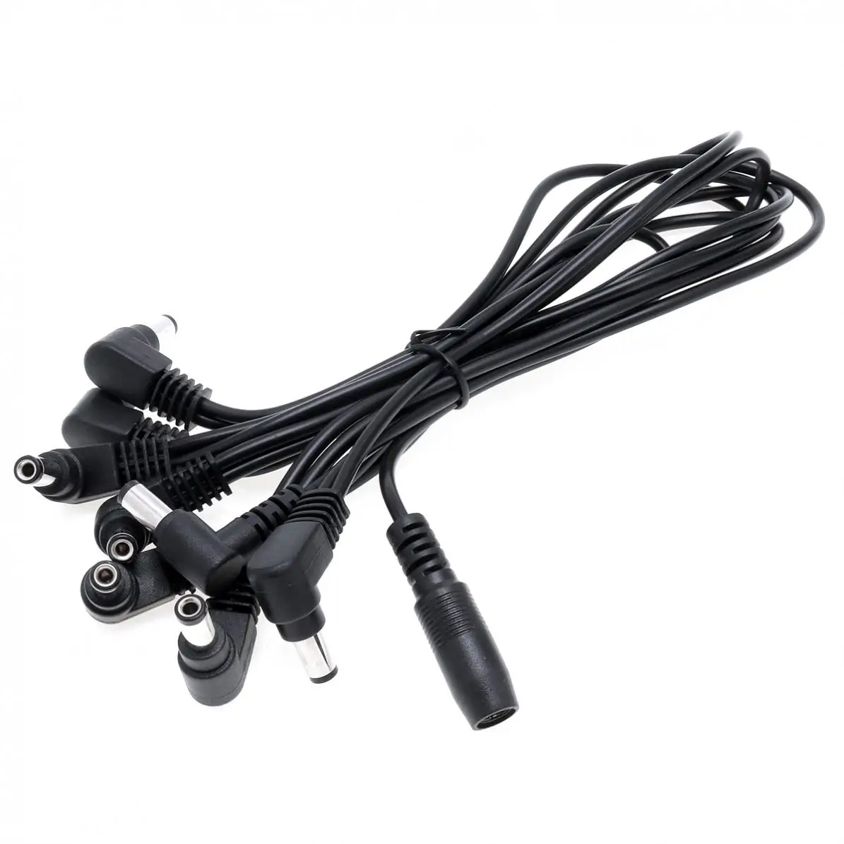 Гитарный кабель 8 канальная цепь питания изгиб разъем для гитары педаль эффектов