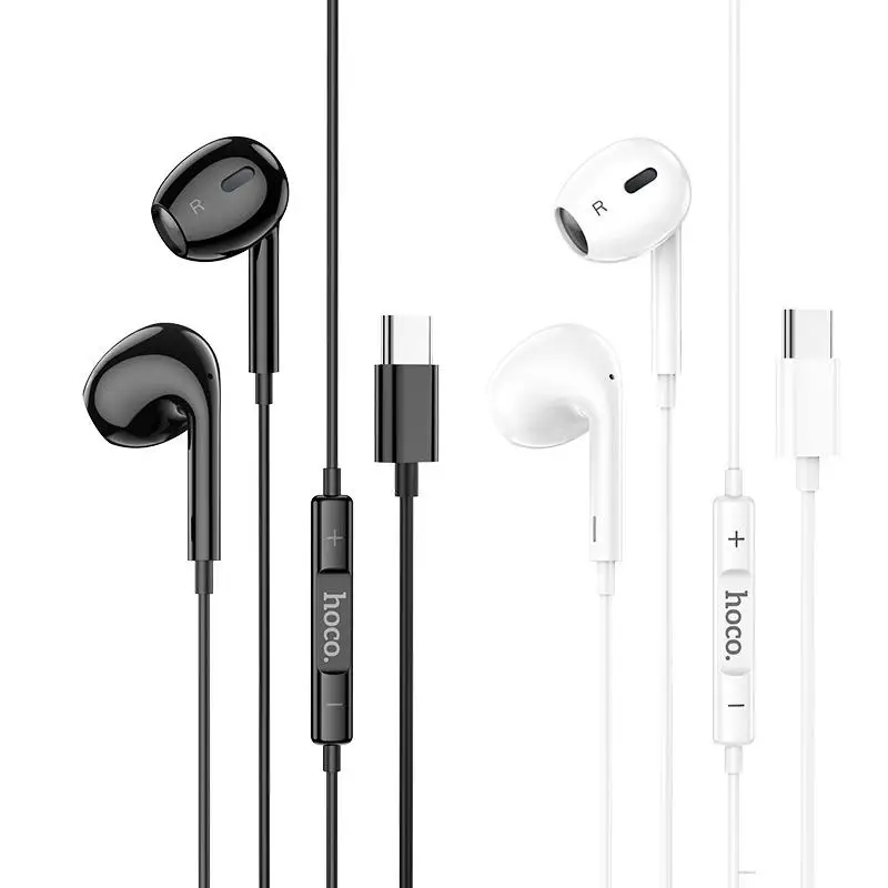 

New Type-C Wire-Controlled Music Headset with Microphone Wired Earphone In-ear running Headphones for Mobile Phone MP3 Player