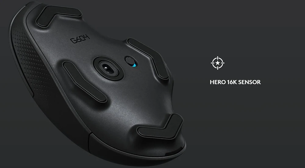 Игровая мышь logitech G604 Lightspeed 15 с программируемым управлением 16000 dpi Hero sensor для игровой мыши MMO MOBA